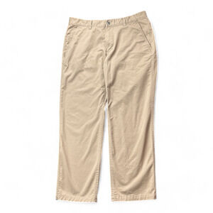 North Face Pants Mens 36x29 Brown Stretch Khaki Outdoor Hiking Cotton Blend